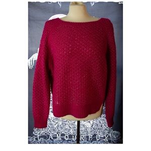Juicy Couture Pink & Gold Knit Sweater